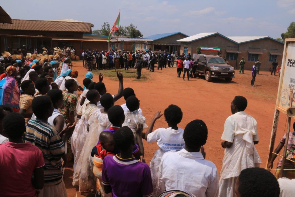 Burundi : Inauguration de l'Hôpital de Giteranyi à Muyinga ( Photo : Landry Sibomana ‏2017)