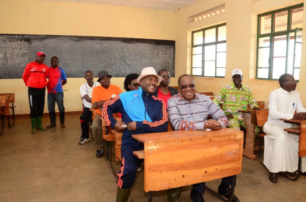 Burundi : TDC à Gitega - Inauguration d'une Ecole Fondamentale ECOFO à Bugendana ( Photo :