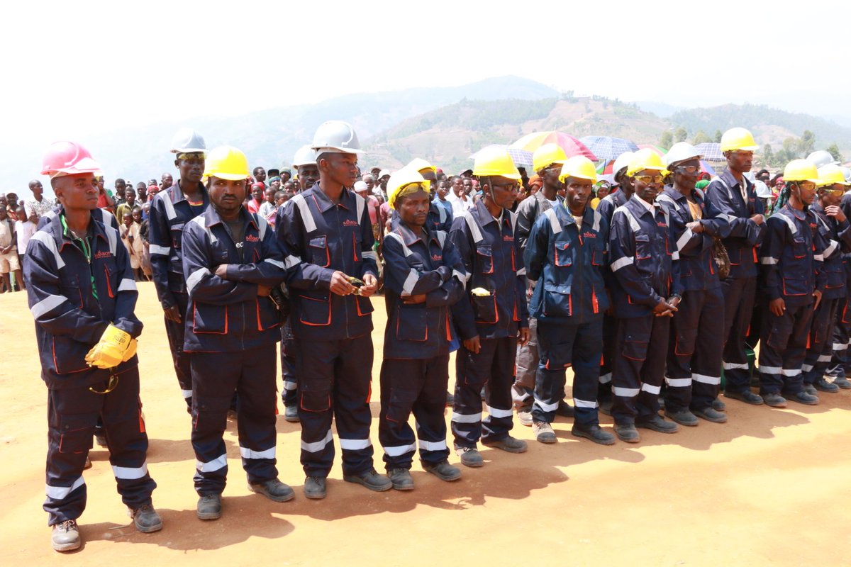 Burundi : Inaugutation de la 1ère mine de TERRES RARES en Afrique ( Photo : Munezero Doriane 2017 )
