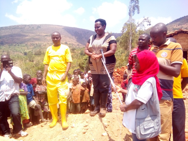 Burundi : TDC à Gitega -  Construction du bureau de la colline Gisarara (Photo : SENAT.BI  2017 )