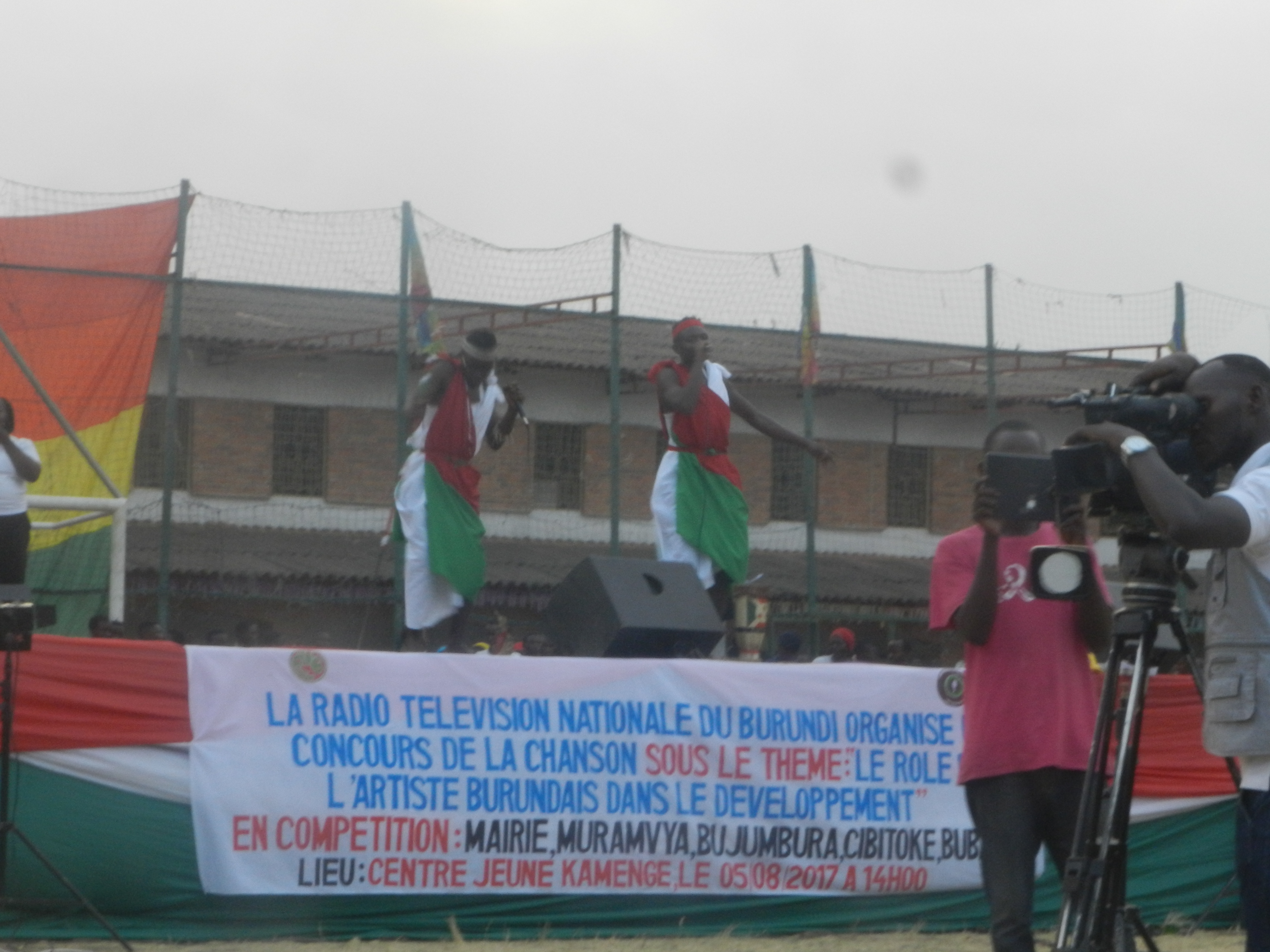 Burundi : 4 qualifiés - Région Ouest -, Concours de la Chanson 2017 - RTNB ( Photo : RTNB 2017 )
