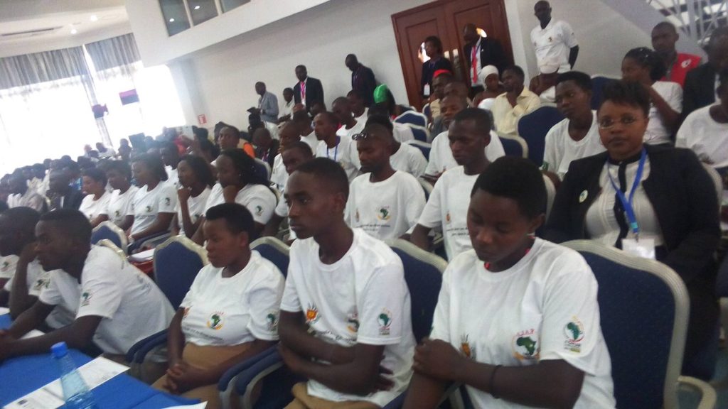 Burundi : Le Forum Panafricain de la Jeunesse à Bujumbura du 21 au 25/08/2017 ( Photo : AJAP 2017 )