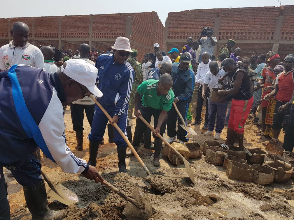 Burundi : TDC à Cibitoke - Extension du marché de Buganda ( Photo : Olivier Mukunzi 2017 )