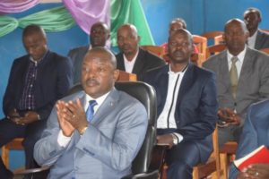 Burundi : Le Président prie à la Cathédrale anglicane de Buye ( Photo : RTNB 2017 )