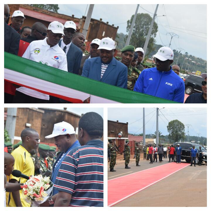 Burundi : Inauguration de la RN3 Nyanza Lac, Mabanda, et Mugina ( Photo : PPBDI.COM 2017 )