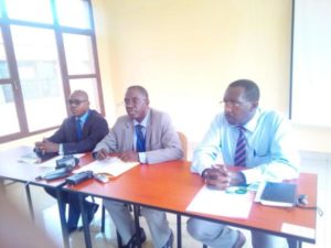 Burundi : 1ère formation de Master en Santé Publique à l'INSP le 29/01/2018 ( Photo : RTNB 2017 )