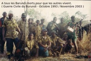 Burundi : Début de la semaine dédiée aux combattants Barundi ( Photo : AGNEWS – fin des années 1990 )