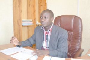  M. Mbonimpa Dieudonné, porte-parole de la Commission Nationale des Terres et autres Biens(CNTB) - ( Photo : RTNB  2017 )