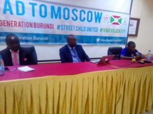 Burundi : 7000 USD pour le Street Child World Cup 2018 à Moscou ( Photo : RTNB 2017 )