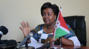 Mme NIYOKWIZIGIRWA Aimée Divine, Vice Présidente du Conseil National de la Communication ( CNC) - Photo : CNC 2017