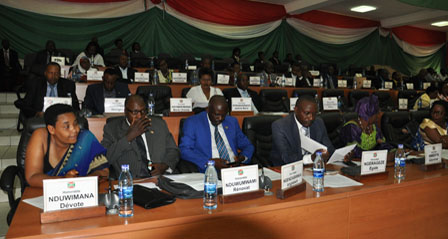 Burundi : 11 lois adoptées depuis octobre 2017  ( Photo : Assemblee.bi  2017 )