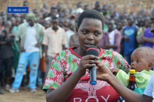 Burundi : Grâce présidentielle 2018 pour plus de 2000 prisonniers ( Photo : 2018  Akeza  - Une des femmes prisonnières graciée )