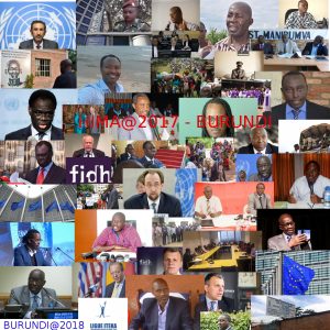 Burundi : 2017 - La France et son réseau média, 1ère Force du DESORDRE HIMA ( Photo : AGNEWS 2018 )
