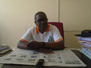 M. NDAYIRAGIJE Samuel,Directeur Général de l'Office Burundais pour la Protection de l'Environnement (OBPE) - Photo : Burundi ECO - 2018 