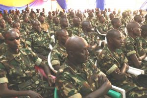 Burundi : FDNB - 4 divisions d’infanterie remplacent les 5 régions militaires ( Photo : RTNB.BI 2018 )