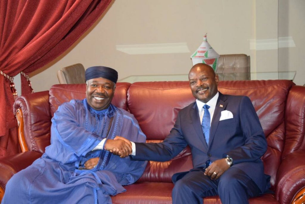 Burundi : Visite de 2 jours du Président Gabonais Ali Bongo ODIMBA ( Photo: Ikiriho 2018 )