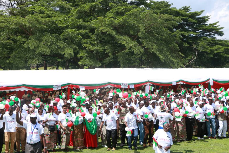 Burundi / REFERENDUM 2018 – DAY 13/13 : BUJUMBURA - CAPITAL, CNDD-FDD, Fin de campagne en apothéose, TORA EGO – OUI