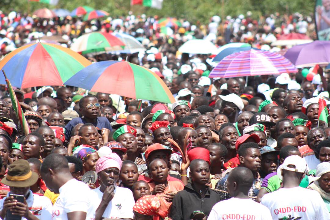 Burundi / REFERENDUM 2018 - DAY 1/13 : Le CNDD-FDD pour le OUI - EGO - ( photo : ikiriho 2018 )