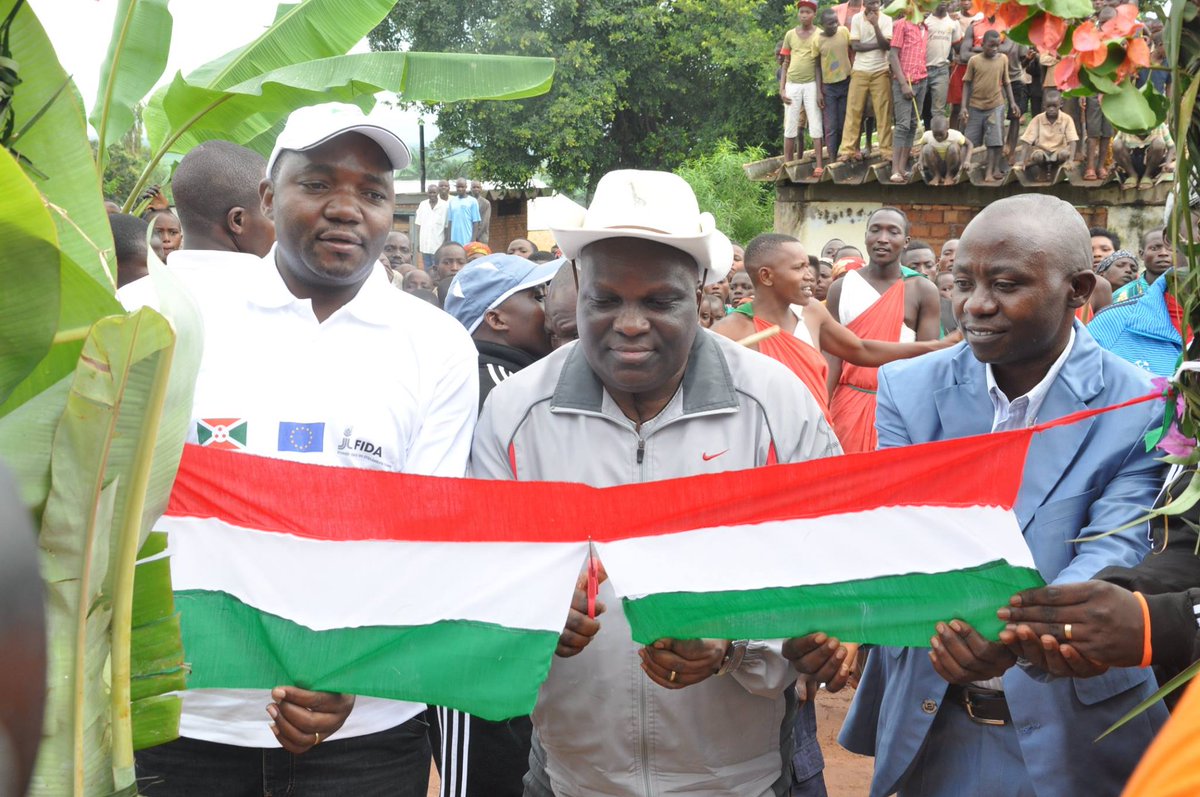 Burundi : Inauguration du bureau du chef de colline de Buramata à Bubanza ( Photo : ASSEMBLEE.BI 2018 )