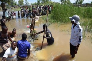 Burundi : L'aide aux 2.000 ménages victimes des crues de la Rusizi ( Photo : RTNB 2018 )