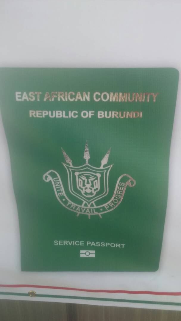 Burundi : Lancement du passeport burundais EAC. ( Photo :IKIRIHO 2018 )