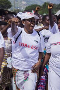Burundi / REFERENDUM 2018 - DAY 3/13 : Le CNDD-FDD à BUJUMBURA pour le OUI - EGO - ( Photo : Nyamitwe Willy ; Aimée Nshimirimana   2018 )