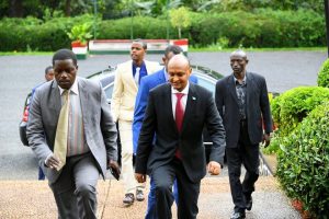 Burundi / Somalie : Visite du Vice-premier Ministre Somalien M. Mahdi Mohammed Gulaid ( Photo : RTNB 2018 )