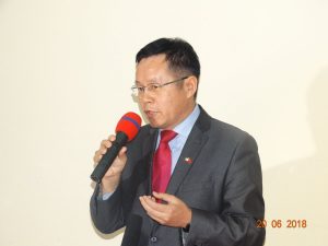 Burundi / Chine : Réception de la 18ème Mission Médicale Chinoise ( Photo : MINISTRE AFFAIRES ETRANGERES BURUNDI - 2018 )