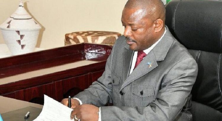 Burundi : Promulgation de la constitution du Burundi 7 juin 2018 à Gitega ( Photo : ABP  2018 )