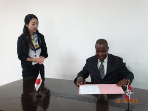 Burundi : Le Japon coopère à l'Amélioration du Port de Bujumbura ( Photo : ikiriho.bi  2018 ) 