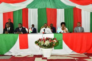 Burundi : Le chef d'Etat moralise la jeunesse Barundi ( Photo : Presidence.bi 2018 )