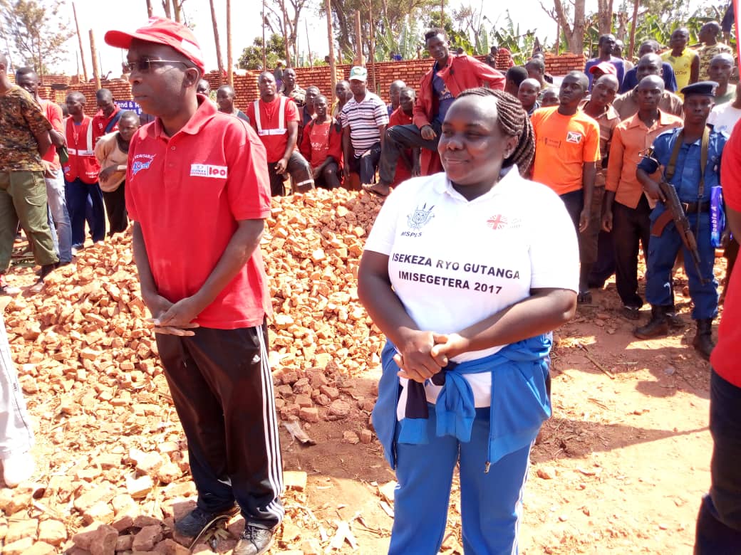 Burundi : TDC à Muyinga – Construction de classes à l’ECOFO de Rusenyi ( Photo : ikiriho 2018 )