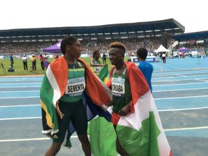 Burundi : Niyonsaba, 2ème aux Championnats d’athlétisme d'ASABA 2018 ( PHOTO : IKIRIHO  2018 )
