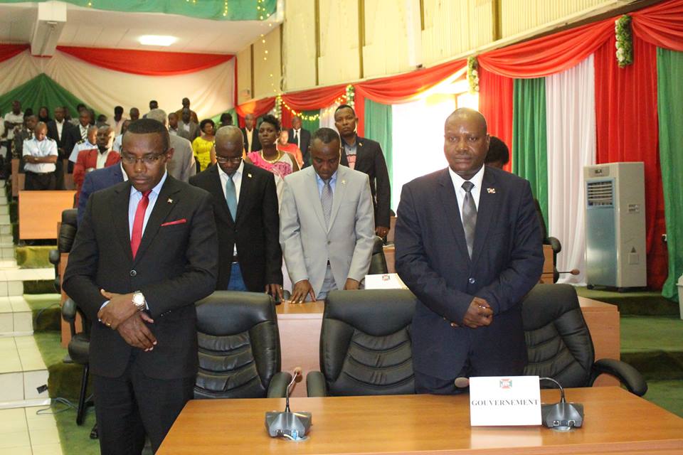 Burundi : Le Parlement ouvre sa Session Ordinaire en remerciant IMANA ( Photo : ASSEMBLEE.BI 2018 )