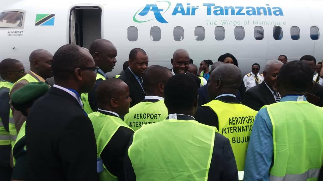 Burundi : Air Tanzania ouvre la ligne Bujumbura-Kigoma-Dar-Es-Salaam ( Photo : ikiriho 2018 )