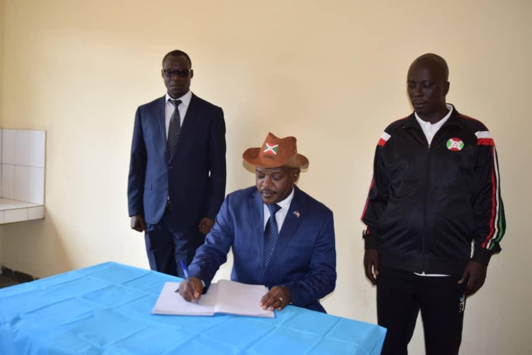Burundi : Inauguration du centre de santé de Buriza - Gitega ( Photo : PPBDI.COM 2018 )