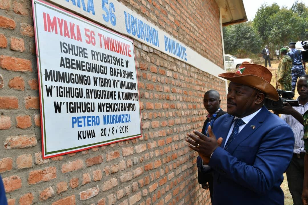 Burundi : Inauguration de l'Ecole Fondamentale de Buriza ( Photo : PPBDI.COM  2018 )