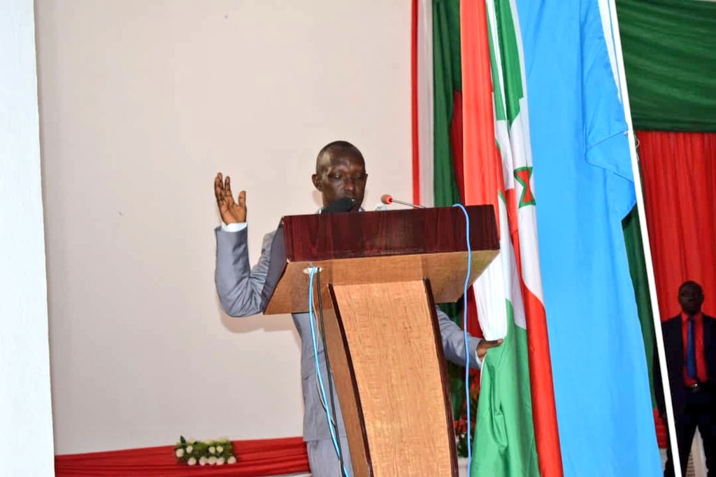 Burundi : Le nouveau ministre de la COM - Amizero y’Abarundi / Rwasa ( Photo : IKIRIHO 2018 )