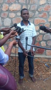 Burundi : Arrestation d'un des terroristes du massacre de Ruhagarika ( Photo : INTUMWA 2018 )