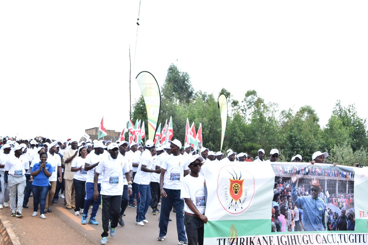 Burundi : Harmonisation sociale - 12ème édition de Flambeau de la Paix ( Photo : ABP, RTNB 2018 )