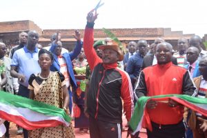 Burundi : Inauguration du marché moderne de Kabanga, KIRUNDO ( Photo : PRESIDENCE.BI 2018 )