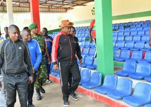 Burundi : Inauguration du nouveau Stade de Vyerwa, NGOZI ( Photo : PRESIDENCE.BI  2018 )