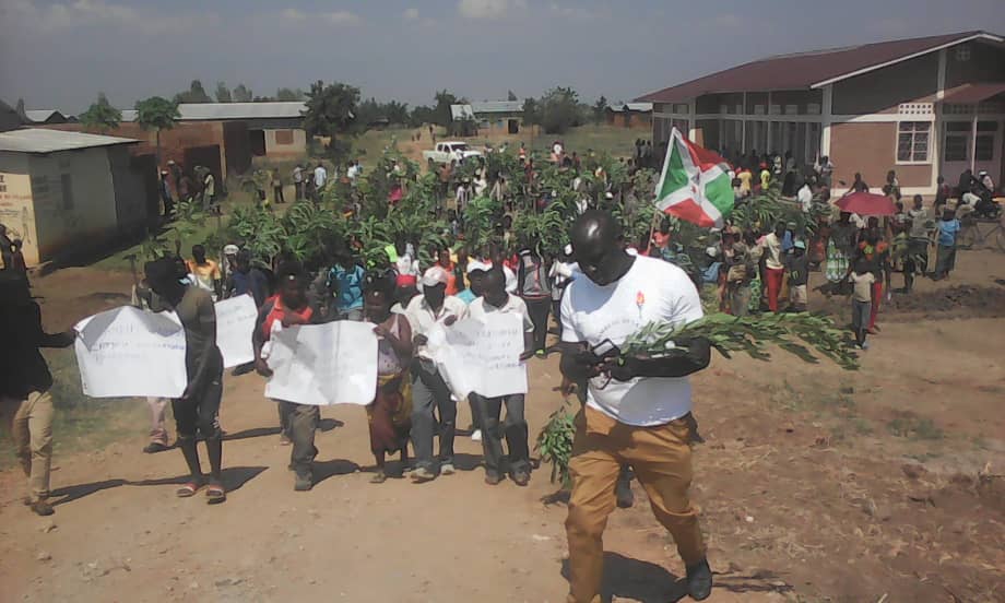 Burundi : 100.000 citoyens marchent pour le retrait du Conseil des DH-ONU ( Photo : ikiriho 2018 )