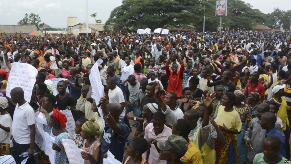 Burundi : 100.000 citoyens marchent pour le retrait du Conseil des DH-ONU ( Photo : umuringa 2018 )
