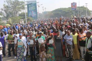 Burundi : 100.000 citoyens marche pour le retrait du Conseil des DH-ONU ( Photo : RTNB.BI 2018 )