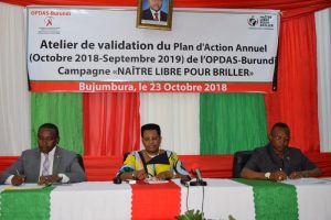 Burundi : Le plan d’action annuel 2018-2019 de l'OPDAS-Burundi ( Photo : ABP 2018 )