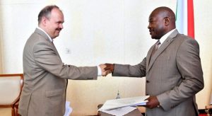 Burundi :  L' Allemagne veut renforcer la relation bilatérale   ( Photo : Ikiriho  2018 )