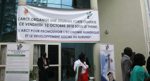 Burundi :  Journée portes ouvertes d'ARCT 20 ans déjà  ( Photo : RTNB.BI  2018 )
