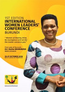 Burundi : Conférence internationale des femmes leaders ( Photo : BUCUMI Denise NKURUNZIZA 2018 )