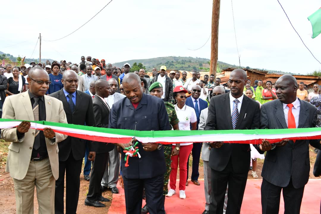 Burundi : Inauguration du Centre d'enseignement des métiers de Ndava ( Photo : IJAMBO 2018 )